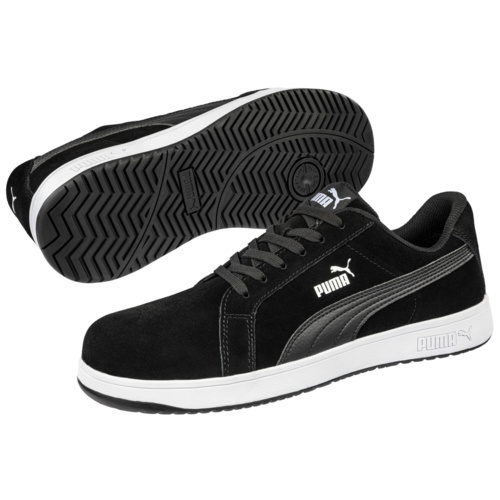Iconic Suede Black Low S1PL ESD Thumbnail