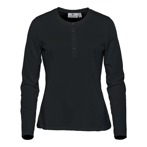 WOMEN'S TORCELLO LONG SLEEVE HENLEY Thumbnail