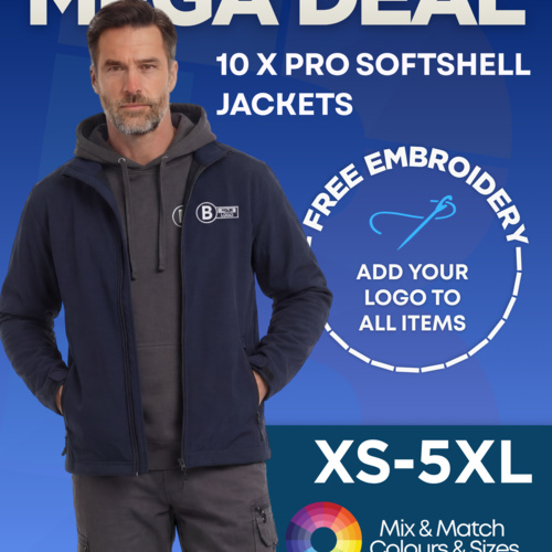 MEGA DEAL - Pro 2Layer Softshell Jacket Thumbnail