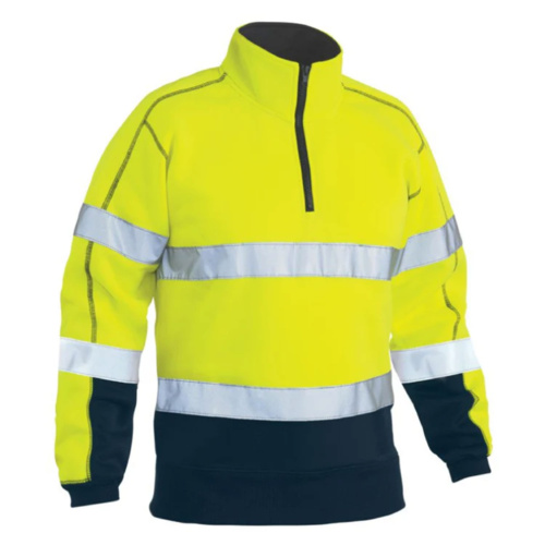 Bisley Taped Hi-vis 1/4Zip Fleece Thumbnail